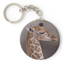 Baby Giraffe Keyring Keychain