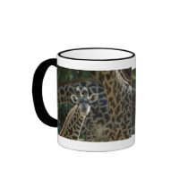 Baby Giraffe mugs by MuseMagic Baby Giraffe mugs