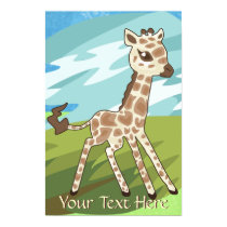 Baby Giraffe Poster posters by Customizables Baby Giraffe Poster posters
