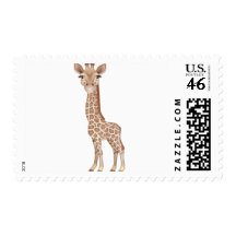 Baby Giraffe Stamps