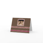 Baby Girl Annoucement Cute Baby Feet your Photo - cards