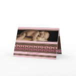 Baby Girl Annoucement Cute with your Photo - cards