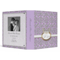 Baby Girl Baby Book Binder - Royal Princess Crown