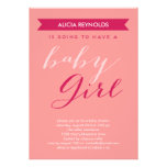 Baby Girl Baby Shower Invitations invitations