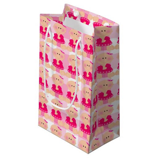 baby girl,baby shower small gift bag Zazzle
