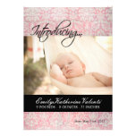 Baby Girl Birth Announcement Photo card