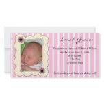 Baby Girl Birth Announcement photo cards