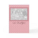Baby Girl Birth Announcements Card