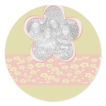 Baby Girl Birth Announcements stickers