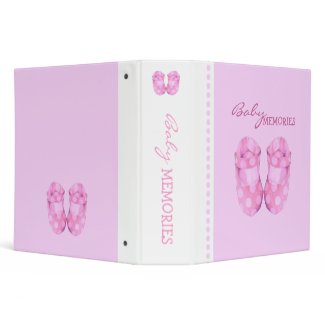 Baby Girl Booties Binder binder