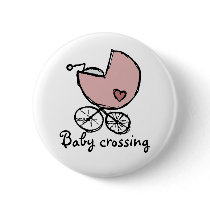 Baby girl buggy - baby crossing pins