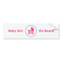 Baby Girl Bumper Sticker