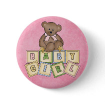 Baby Girl buttons