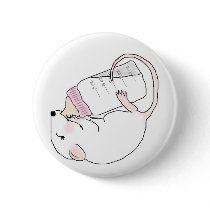 Baby Girl Button by Mel669 Baby Girl Button