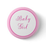 Baby Girl Button Design