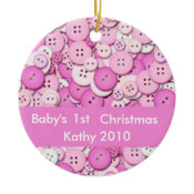 Baby Girl Christmas Ornament ornament