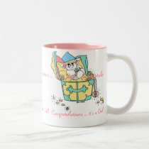 BABY (Girl) Congratulations mugs