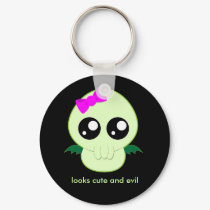 Baby Girl Cthulhu keychains