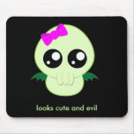 Baby Girl Cthulhu mousepads