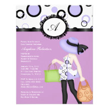 Baby Girl Cute Baby Shower Invites