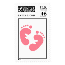 Baby Girl Feet postage by Musicat Baby Girl Feet postage