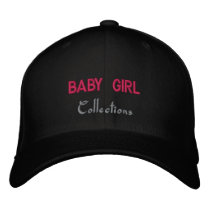 Baby Girl fitted hats embroidered hats by kidfreakyboy Baby Girl fitted hats embroidered hats
