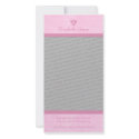 Baby Girl Footprints Photo Birth Announcement photo cards