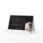 Baby Girl Greeting Card