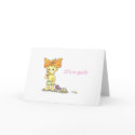 Baby girl Greeting Card by jsoh Baby girl Greeting Card