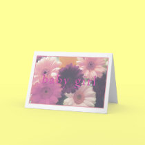 Baby Girl Greeting Card