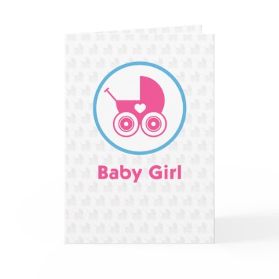 Baby Girl Greeting Card by markmurphycreative