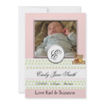 Baby Girl Greeting invitations