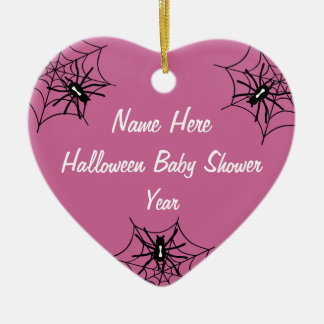 Baby Girl Halloween Baby Shower Ornaments