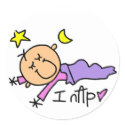 Baby Girl I Nap Tshirts and Gifts stickers