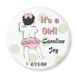 Baby Girl in Ruffled Panties Magnet