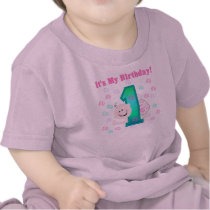 Baby Girl It's My 1st Birthday t-shirts