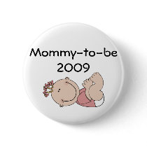 baby girl, Mommy-to-be2009 buttons by ChristianeHarrell baby girl, Mommy-to-be2009 buttons