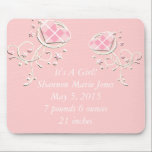Baby Girl MousePad with All the Precious Memories