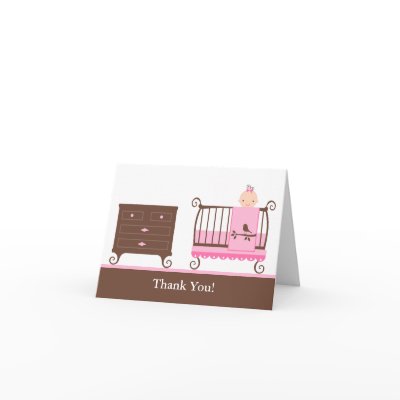Baby Girl Nursery Greeting Cards by heartlocked