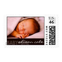 Baby Girl Photo Postage