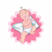 Baby Girl photo sculptures