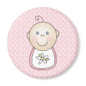 Baby Girl Pink magnets by new_baby Baby Girl Pink magnets