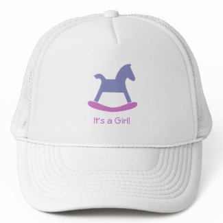 Baby Girl
Pink & Purple Rocking Horse Cap hat
