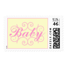Baby Girl Postage Stamps