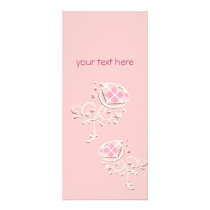 Baby Girl Promotional Rack Card rack cards by samack Baby Girl Promotional Rack Card rack cards
