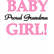 Baby Girl Proud Grandma shirt