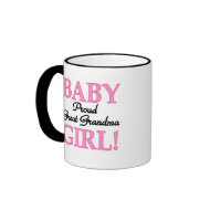 Baby Girl Proud Great Grandma mug
