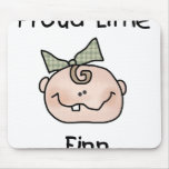 Baby Girl Proud Little Finn Mouse Mat