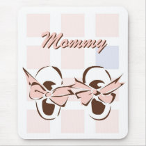 Baby Girl Shoe Mousepad mousepads