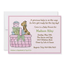 Baby Girl Shower Invitation